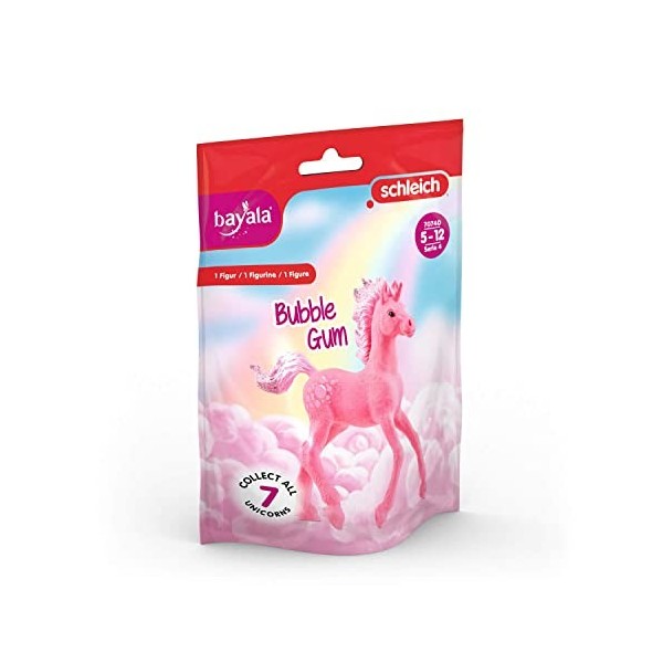 Schleich 70740 Licorne Bubble Gum bayala Multicolore