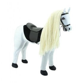 Haasenstrauch Sweety Toys 14347 Cheval debout en peluche pour léquitation Pas de montage nécessaire