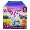 FurReal Zenya My Rainbow Zebra, jouet zèbre, animaux électroniques de 35,6 cm, plus de 80 sons et réactions, 20 accessoires d