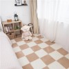 Tapis De Sol De Puzzle Doux en Peluche 12x12 Pouces, Tapis De Mousse Entre Verrouillage, Carreaux De Tapis De Sol, Tapis Hirs