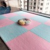 Tapis De Jeu Puzzle Carré en Peluche, 100 Pièces, pour Sol, Carreaux De Tapis, Tapis en Mousse Imbriqué, pour Salon, Salle De