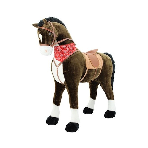 Sweety Toys 9046 Cheval géant en Peluche XXL