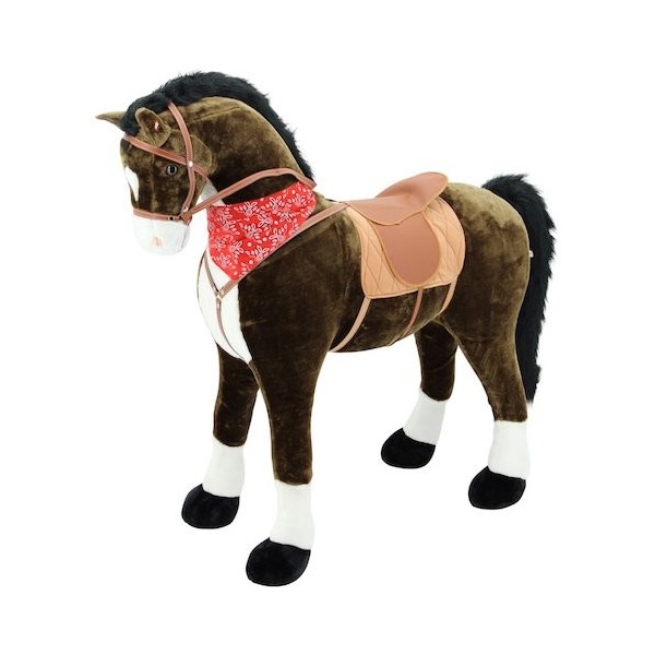 Sweety Toys 9046 Cheval géant en Peluche XXL