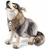 Steiff- Loup Snorry, 075759, Gray Violet