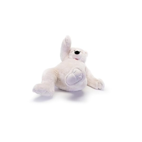 Trudi Ours Joel Ivoire Cadeau en Peluche pour Noël, Ours Polaire en Peluche | 75x55x115cm Taglia Maxi Jumbo | Teddy Bears, Ou