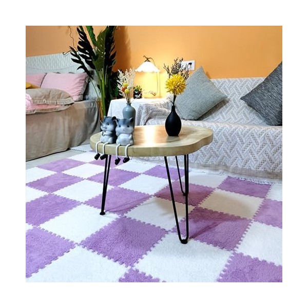 80/100/120/150 Pièces Tapis De Sol en Mousse en Peluche Douce De Grande Surface, Tapis De Puzzle, Dalles De Moquette Emboîtab