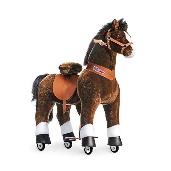 PonyCycle Authentique Classique Mod?�le U Cheval Marchant m?�caniquem