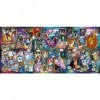 Trefl Prime - Puzzle UFT: Disney, The Greatest Disney Collection - 9000 Pièces, Grand Puzzle, BIO, EKO, Collage avec des Pers