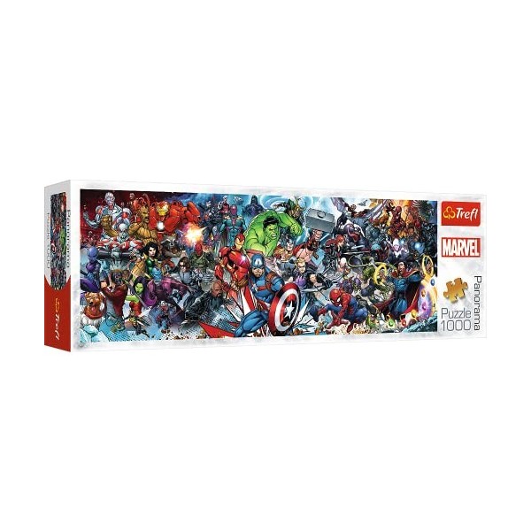 Trefl Marvel Other Avengers, 1000 Pièces, Panorama, Qualité Premium, pour Adultes et Enfants à partir de 12 ans Puzzle, 29047