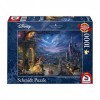 Schmidt , Thomas Kinkade: Disney Beauty and the Beast Puzzle -1000pc , Puzzle , Ages 12+ , 1 Players
