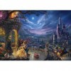 Schmidt , Thomas Kinkade: Disney Beauty and the Beast Puzzle -1000pc , Puzzle , Ages 12+ , 1 Players