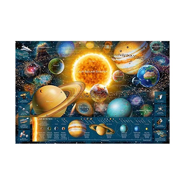 Ravensburger - Puzzle Adulte - Puzzle 5000 p - Système solaire - 16720