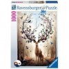 Ravensburger - Puzzle Adulte - Puzzle 1000 p - Cerf fantastique - 15018