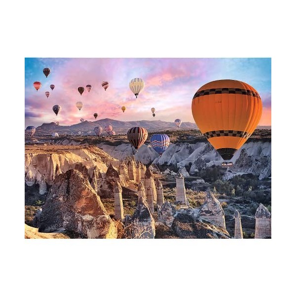 Trefl Puzzle, Ballons au-Dessus de la Cappadoce, 3000 Pièces, Qualité Premium, pour Adultes et Enfants à partir de 15 Ans, TR