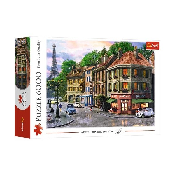 Trefl Puzzle, Rue de Paris, 6000 Pièces, Qualité Premium, pour Adultes et Enfants à partir de 15 ans, TR65001