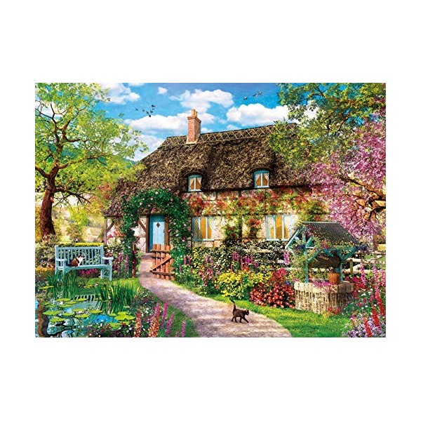 Clementoni- The Old Cottage, 39520, Multicolore