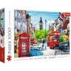 Trefl - Rue de Londres - 1000 Pièces, Ville, Vue sur la Rue de Londres, Angleterre, Big Ben, Bâtiment, DIY Puzzle, Divertisse