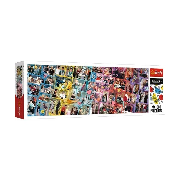 Trefl- Puzzles Scénique de 1000 Pièces Collage avec Les Personnages de la Série, Divertissement Créatif, Cassetête Classique 