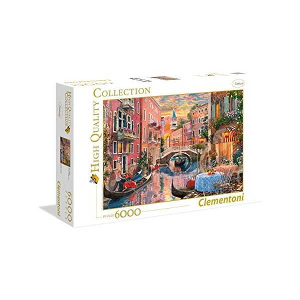 Clementoni - 36524 Puzzle - Venise Coucher de Soleil - 6000 Pièces