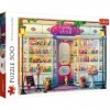 Trefl Puzzle, Boutique du Bonbons, 500 Pièces, Qualité Premium, pour Adultes et Enfants à partir de 10 Ans, 37407