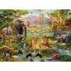 Ravensburger - Puzzle Enfant - Puzzle 200 p XXL - Animaux de la savane - Dès 8 ans - 12891