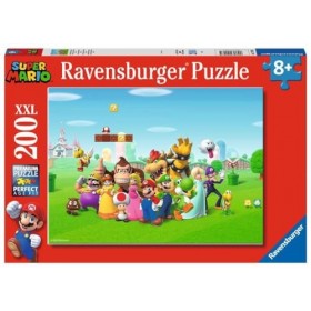 Puzzle 200 p XXL - Les aventures de Super Mario, Puzzle enfant, Puzzle, Produits