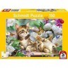 Schmidt Spiele 56468 Chatons ludiques, Puzzle Enfant de 150 pièces, Coloré