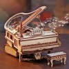 ROBOTIME 3D Puzzle en Bois Magic Piano, Boîte à Musique Kit de Maquette pour Adultes, Construire de Structure Automotrice à E