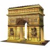 Ravensburger - Puzzle 3D Building - Arc de Triomphe illuminé - A partir de 8 ans - 216 pièces numérotées à assembler sans col