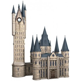 Ravensburger - Puzzle 3D Building - Château de Poudlard - La Tour dAstronomie / Harry Potter - A partir de 10 ans - 540 pièc