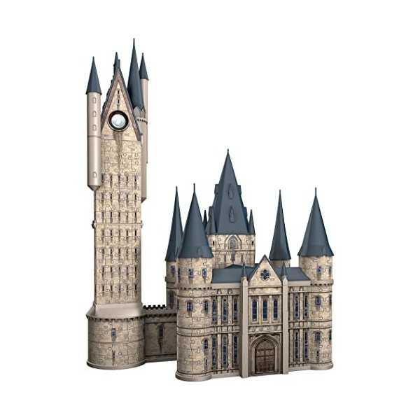 Ravensburger - Puzzle 3D Building - Château de Poudlard - La Tour dAstronomie / Harry Potter - A partir de 10 ans - 540 pièc