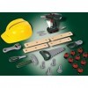 Theo Klein 8417 Bosch craftsman set I Cordless Screwdriver with light & sound I with Tools and Construction Worker Helmet I T