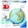 Ravensburger - Puzzle 3D Ball éducatif - Globe terrestre - A partir de 10 ans - 540 pièces numérotées à assembler sans colle 