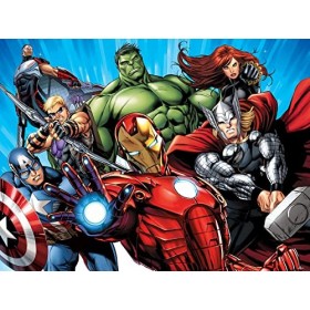 Prime 3D- Avengers Puzzle 3D, ST32646, Multicolore