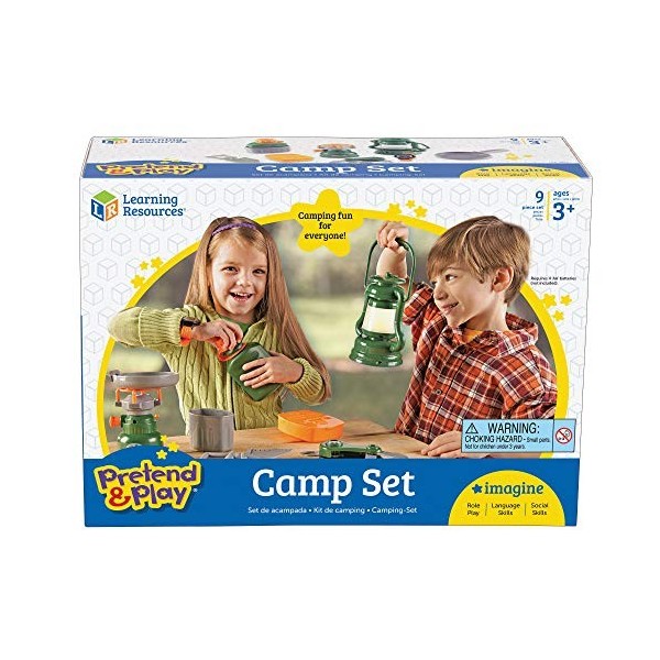 Kit de camping Pretend & Play de Learning Resources