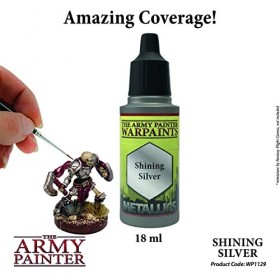 The Army Painter - Warpaints: Shining Silver