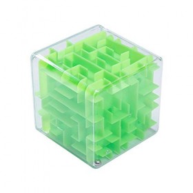 ORTUH 3D Maze Magic Box Casse-tête Jouet Cube, 3D Tridimensionnel Labyrinthe Cube Stress Reliever Toy - 3D Maze Cube Stress R
