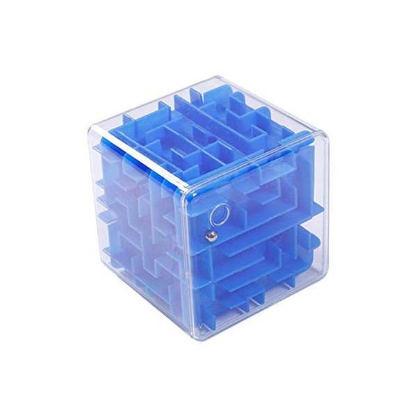 ORTUH 3D Maze Magic Box Casse-tête Jouet Cube, 3D Tridimensionnel Labyrinthe Cube Stress Reliever Toy - 3D Maze Cube Stress R