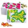 HUNYA Puzzles 3D, Jouet Éducatif 3D pour Enfant, Puzzles en Papier 3D, Ensemble de Jouets de Puzzle, Petit Puzzle 3D, Puzzles