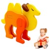 Jacekee Blocs de Puzzle de Figurines danimaux | Kit de Puzzle 3D Animaux | Kits de Puzzle modèle en Bois 3D pour, Cadeau da