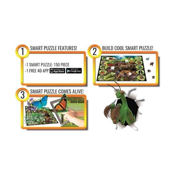Popar Toys Poppz5 Insectes 3D Puzzle