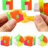 16 Pièces Blocs Construction Jouets Cube Construction Magique Cubes Construction Jeux 3D Puzzle Cube Jeu Dentraînement Cérébr