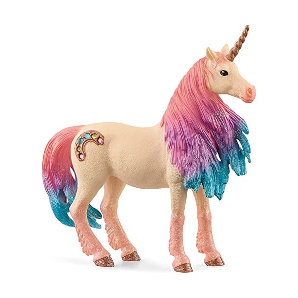 Schleich 70723 Licorne Marshmalow, Jument, pour Enfants de 5-12 Ans, BAYALA® - Figurine de Jeux