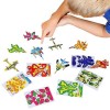 Qihuyi Assemblez Un Jouets Puzzle 3D - Puzzles Dinosaures en Mousse 3D Jouet Assembler Jouet - Assemblez Le modèle Constructi