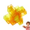 BIOTAT Casse-tête 3D Puzzles Jouets,Puzzle de décompression au Bureau pour Adultes | Portable 3D Couleur Grand Déverrouiller 