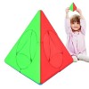 Maodom Puzzle Cube Pyramide | Puzzle pour,Puzzle Montessori pour Tout-Petits, Amusant et Stimulant 3D Pyramid Cube Puzzle pou