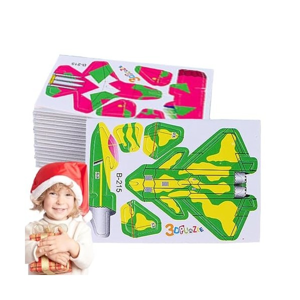 ajvar Petits Puzzles De Jeux en Papier, Jouet dapprentissage Éducatif Portable pour Enfant, Jouet dapprentissage Éducatif M