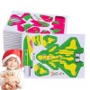 ajvar Petits Puzzles De Jeux en Papier, Jouet dapprentissage Éducatif Portable pour Enfant, Jouet dapprentissage Éducatif M