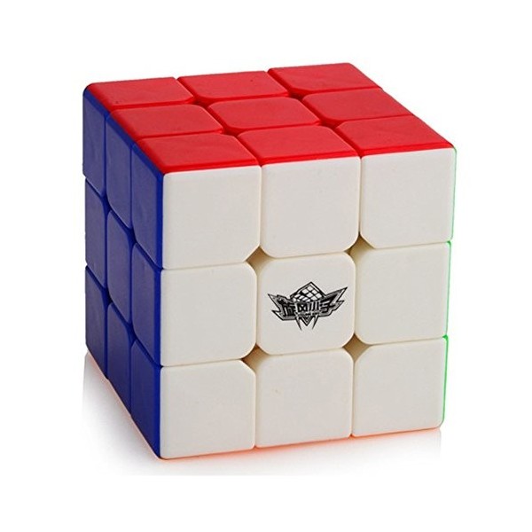 Cyclone Boys 3x3 Speed Cube Stickerless Magic Cube 3x3x3 Puzzles Toys 56mm by CubeShop