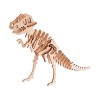 Gruwkue Puzzle en Bois De Dinosaure 3D, 3D Puzzles Puzzles pour Enfant Construction Kits Woodcraft Kits De Puzzle en Bois 3D